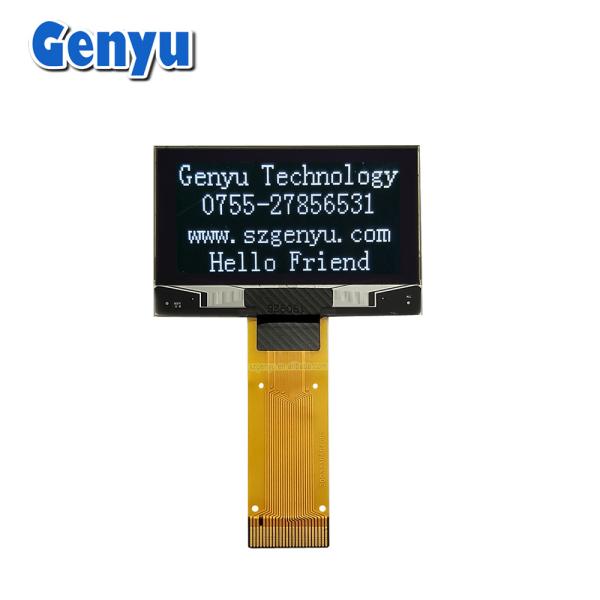 Quality High Contrast 1.54'' OLED Display White Color 128x64 Resolution SPD0301 24pin FPC for sale