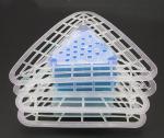 Splashproof Deodorant Triangle Urinal Screen With Block