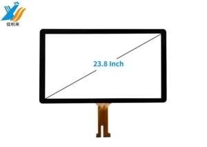China Customizable 43 Inch Black Infrared Touchscreen Monitor With Wide Temperature Range on sale