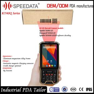 Wholesale Dual Sim Card 4G Android handheld computer barcode scanner with NFC RFID Reader from china suppliers