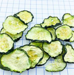 Wholesale Organic Cucumber Chips 100% Grade A Crispy Pure Dehydrated Cucumber from china suppliers