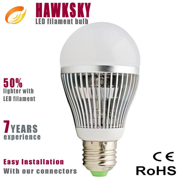 Quality saving 80% money 50000hours smart 9w e27 led bulb lamp for sale