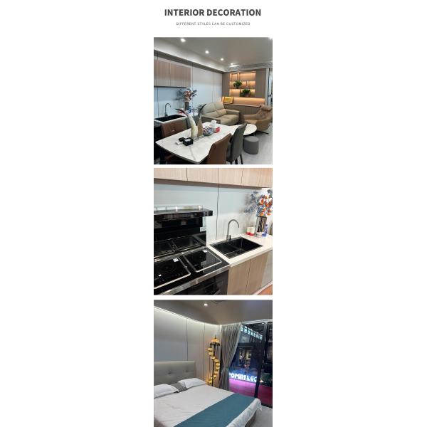 Steel Luxury Modern Portable Space Capsule Prefabricated Container