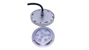 China 27w RGB Remote Bluetooth Control Marine LED Underwater Light For Boat Lamp on sale