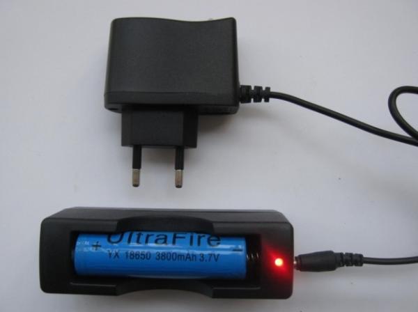 Quality 18650 Rechargeable Battery Recharger EU Standard For LED Torch Light for sale