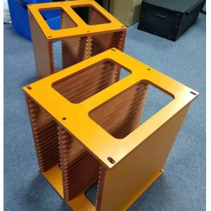 Wholesale Heat Resistant Screw Adjustable 10mm Pitch ESD Magazine Rack from china suppliers