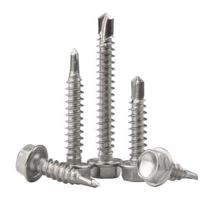Heavy Duty DIN15480  Hexagonal Self Drilling Screw With Washer