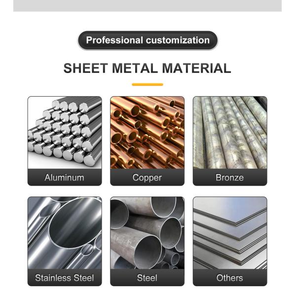 Aluminum Stamping Small Parts Sheet Metal Fabrication Cold Rolled Copper