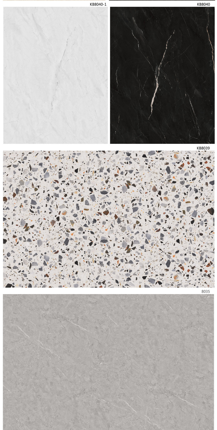 Waterproof Marble Bamboo Charcoal Fibre Board 1220*2600mm