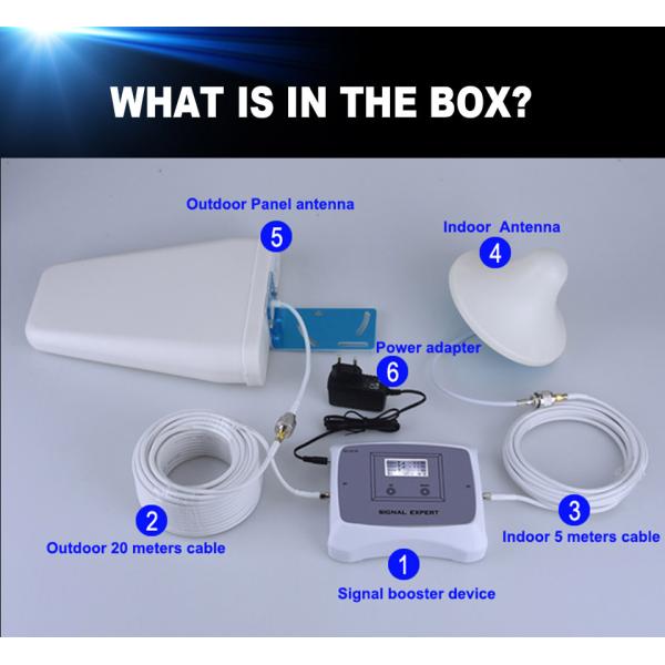 900MHz 2100MHz Cellular Signal Booster Indoor Outdoor Antenna