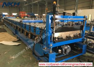 Wholesale Floor Decking Steel Profile Roll Forming Machine Easy Operate With Auto Stacker from china suppliers