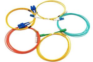 China SC APC UPC Fiber Optic Patch Cord on sale