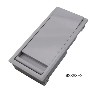 Strong panel lock for mailbox and toolbox MS888 Grey color panel pull box lock