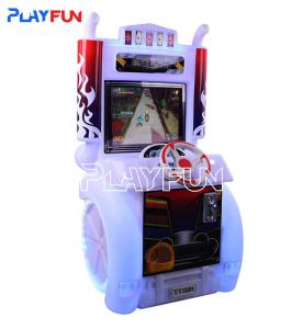 China Playfun kids game machine car racing game kids ticket redemption game machine on sale