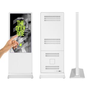 China 55 inch Stand alone mp4 player touch screen tablet built in printer wifi self service kiosk touch screen monitor on sale