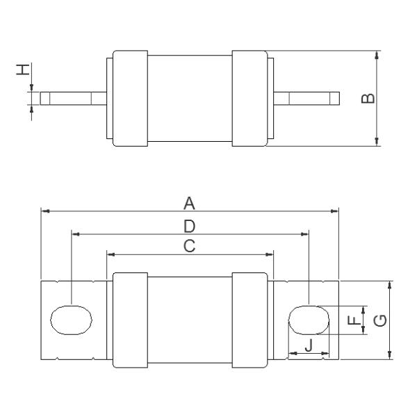 EV Dissmann High Breaking Capacity Fuse UL Certified DC500V