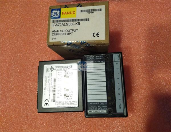 Quality General Electric IC670ALG330 8 Point Current-Source Analog Output Module for sale