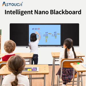 Education Smart Interactive Blackboard Nano 86 Inch With Black Frame