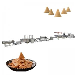 Wholesale Extruder Corn Flour Fried Snack Production Line 380V-440V from china suppliers