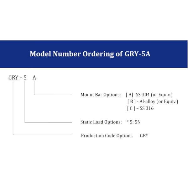 Camera Gimbal Shock Vibration Insulation GRY-5A Stainless Steel Isolator for Energy Mining