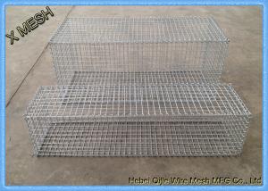 China DIN EN ISO 17660 Galvanized Gabion Baskets Fence High Alloyed Steel Wires on sale