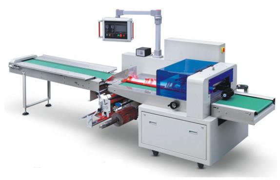 Quality PLC Controller Automatic Food Packaging Machine Vegetable With Length Sensing for sale