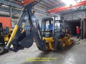 China 4 Wheels Construction Wheel Loader XT870H Backhoe Loader Driving Loader Backhoe on sale