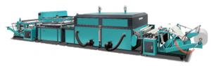 Single Color Roll To Roll Screen Printing Machine / Non Woven Fabric Screen Printing Machine