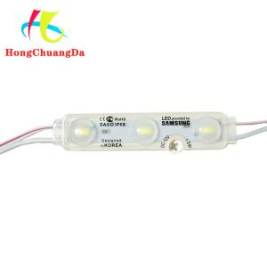 China 12V Led Injection Module 1.5W Three Lamp LED module advertising light boxes on sale