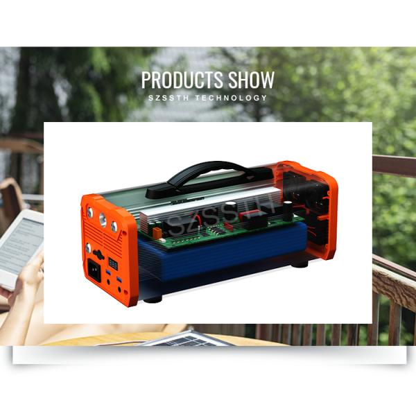 Fast Charging 90000mAh 300W Portable Power Station For Outdoor Camping Tent 220V 110V