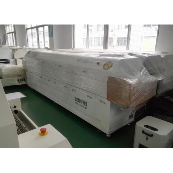 China factory made 8 Zones SMT Reflow Oven for LED 1.2m tube strip light factory