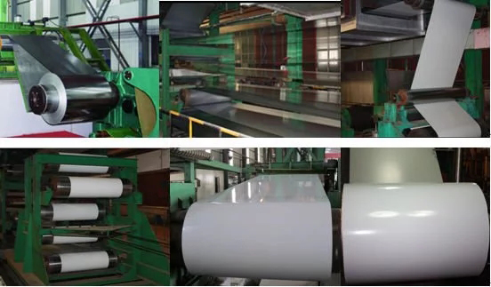 JISG3322 Prepainted Steel Coil ID 508mm For Sandwich Panel High Durability