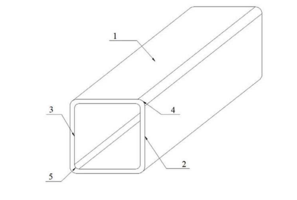 Gr5 Titanium Square Pipes Seamless Alloy Profile Pipe For Petrochemical Industry
