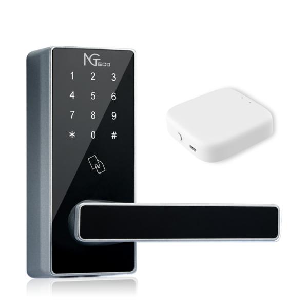 Quality wireless zigbee Keypad Smart Lock unlock and control remotely for short-rental apartment for sale