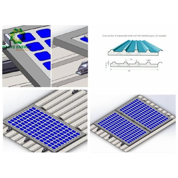 Wholesale Engineered Metal Roof Solar Mounting Systems With Exclusive Innovation from china suppliers