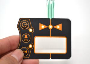 China Abrasion Resistant Flexible Membrane Switch / Custom Membrane Keyboard on sale