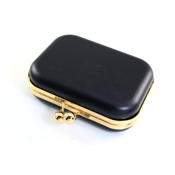 Eco Friendly Square Gold Ball Clasp Purse Frame 225g