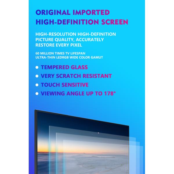 128G ROM 75 Inch Smart Interactive Whiteboard Ir Touch For Teaching Business Office