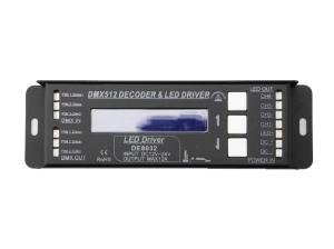 Wholesale Constant Voltage 4 Chanel DMX512 Decoder With LCD Display Address CV12V - 24V from china suppliers