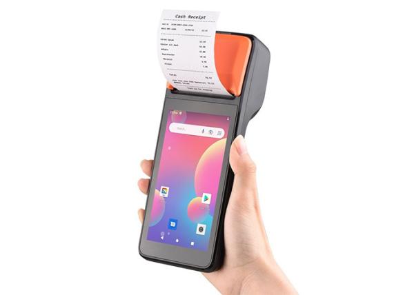 Quality Android 8.1 Billing POS Machine Cashier Handheld Mobile POS Terminal with Receipt Printer for sale