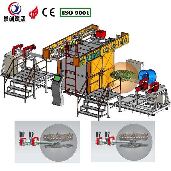 Pickleball Making Shuttle Rotomolding Machine Boost Production Efficiency For Pickleball