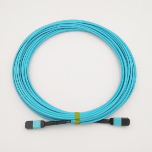 Wholesale Hochiry MPO / MTP Trunk Cable 12 Fibers Type B Multimode OM4 Fiber Patch Cord from china suppliers