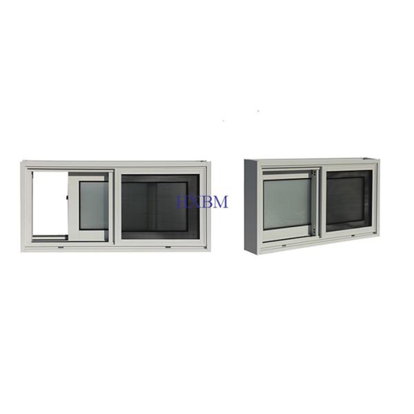 Soundproof Aluminium Glass Sliding Windows AS2047 Standard Double Glass For Australia Market