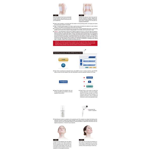 RF skin lifting beauty instrument radio frequency machine for face lifting and firming slimming skin rejuvenation