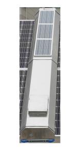China 95% Efficient Solar Radiation Solar Panel Cleaning Robot Intelligent OEM on sale