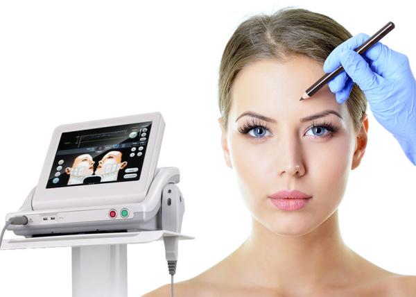 Quality CE Approved HIFU Beauty Machine For Face Lifting Skin Tightening Machine For Remove Fine Lines for sale