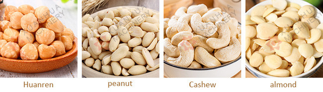 Portable Peanut Processing Machine , Roasted Groundnut Peeling Machine