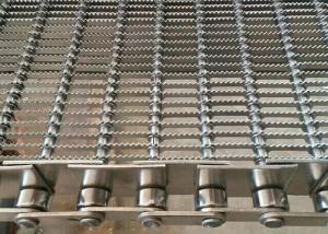 China Pan Cake Baking Woven Eye Link Mesh Conveyor Belt With 316 Stainless Steel on sale