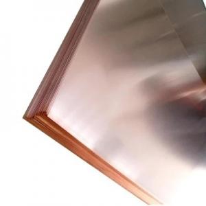 Wholesale C110 C12200 C11000 Copper Sheet 2000 X 1000 500mm 600mm Cathode from china suppliers