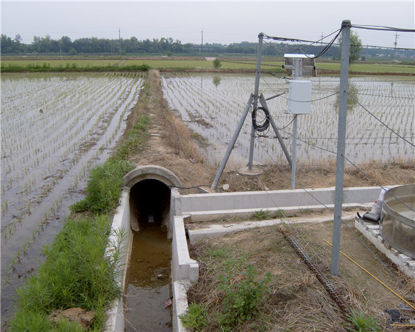 High Accuracy Area Velocity Flow Meter , Variable Area Flow Meter Wall Installation